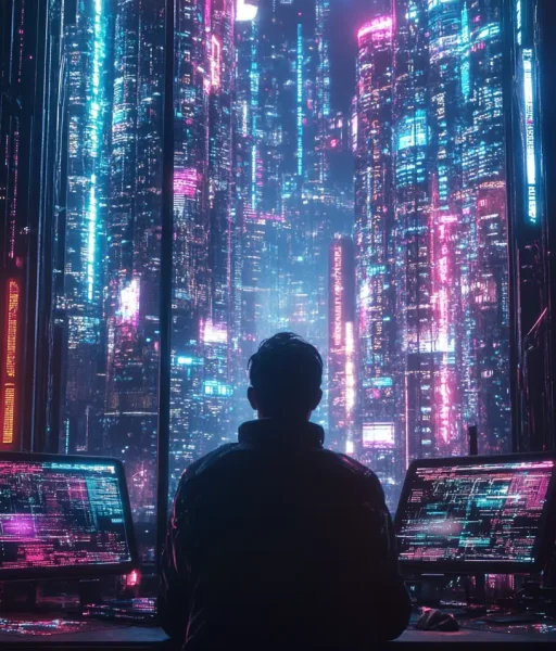 jaros944_A_cinematic_shot_of_a_digital_storyteller_working_wi_e90b8393-a841-4a78-b71e-a81a50924e95_3